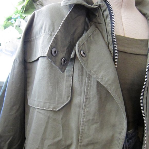 William Rast Dolman Sleeve Army Jacket NWT - Picture 8 of 9